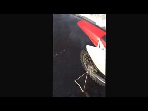 2005 Honda CR125R idol and sound