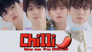 【カナルビ】Chilli/Hiphop team (From SEVENTEEN)/セブチ/チリ/ヒップホップチーム/세븐틴/かなるび/日本語訳/歌詞/パート