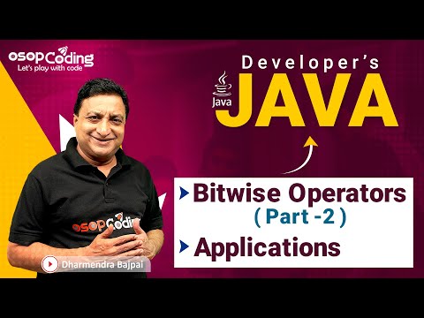 Bitwise Operators Part 2 Left Shift Right Shift Java For Developers Java Lec17 Coding