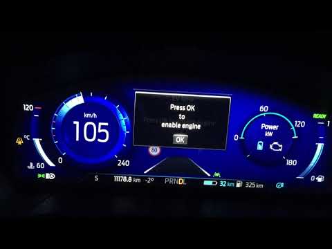 Ford kuga phev 2020 110hp 230nm 0-100 0-130 acceleration in electric mode