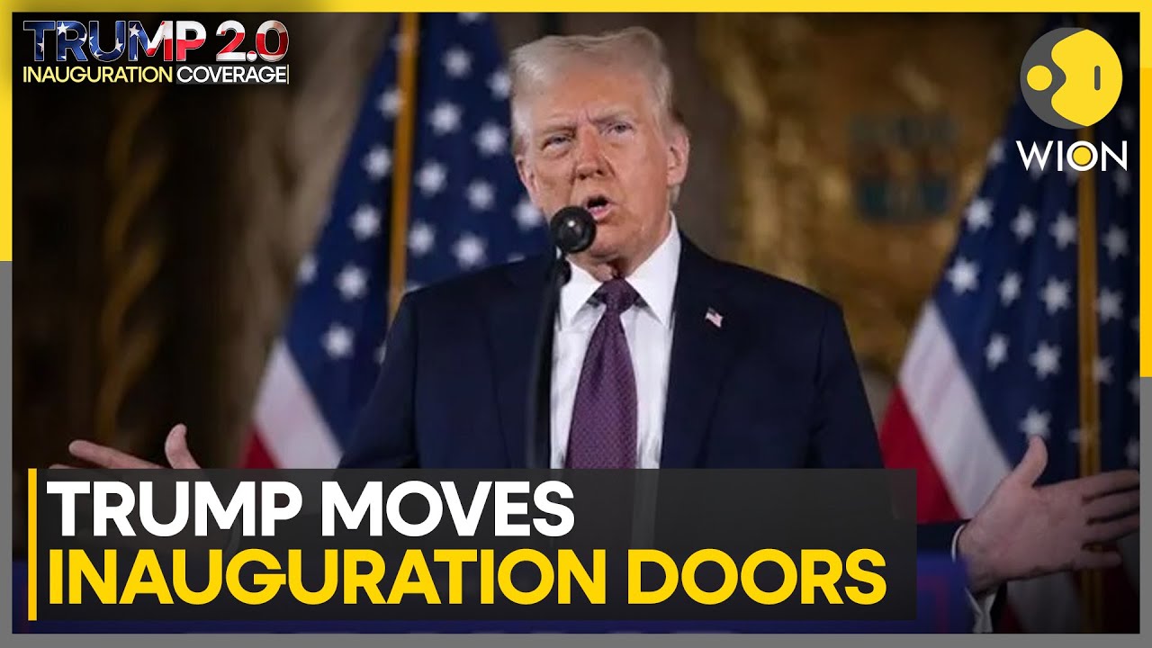 US President-Elect Donald Trump Moves Inauguration Indoors | World News | WION