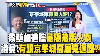 [討論] 洪建益: 夢到有人說蔡壁如是京華城隱藏