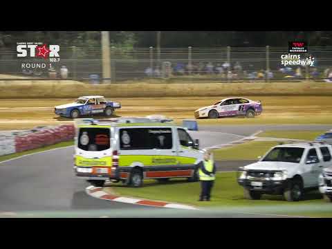 May20 MSF at TWW Cairns Speedway - Modified Sedans Feature Race