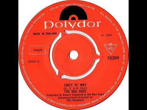 UK New Entry 1969 (30) The Bee Gees - First Of May