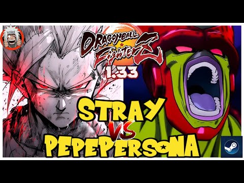 DBFZ Pepe_Persona vs Stray (A17, Gohan, A21LC) vs (Jiren, VegetaSSB, Cell)