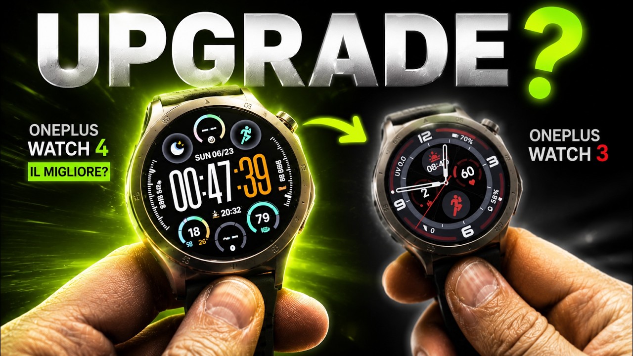 OnePlus Watch 4 vs OnePlus Watch 3: RIMANE il MIGLIORE smartwatch?