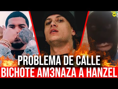 BICHOTE AMENAZA A HANZEL LA H: EL MEGATRON (JEFE DE LOS DIABLOS DE LLORENS) AM3NAZA A HANZEL