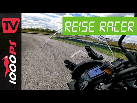 Reiseenduro am Limit - Kawasaki Versys 1000 SE - Bestzeit auf der 1000PS Teststrecke