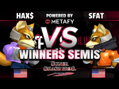 FPS4 Online - EMG | Hax$ (Fox) vs. CLG | SFAT (Fox) - Melee Winners Semis