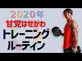 2020年ナチュラルフィジーカーのトレーニングルーティン