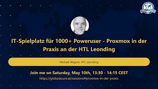 IT-Spielplatz für 1000+ Poweruser - Proxmox in der Praxis an der HTL Leonding