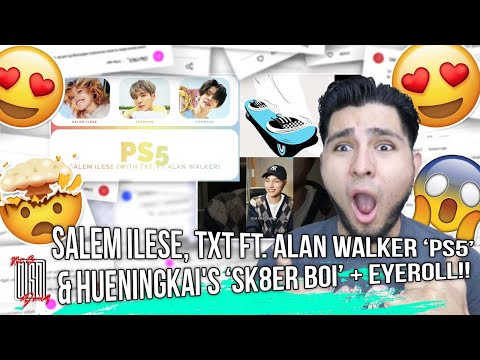 HUENINGKAI's Sk8er Boi (Original Song: Avril Lavigne)  & Salem Ilese, Adam, W. 'PS5 ' | NSD REACTION