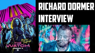 Richard Dormer Interview - The Watch (BBC America)