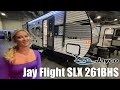 Check out this Video for a 2026 Jayco Jay Flight SLX 261BHS(Stock #T121090)  for sale by Blue Compass RV Des Moines. This unit is located in Altoona, IA