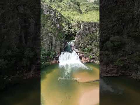 📍 Cachoeira Zé Carlinhos - Delfinópolis Serra da Canastra 🌿📲 #minasgerais #lugaresdeminas