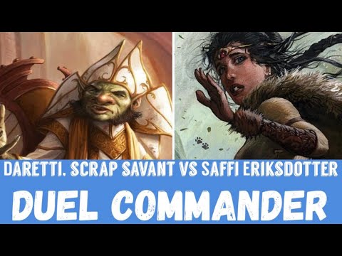 Duel Commander | MU 050621 | Round 1: Daretti, Scrap Savant vs Saffi Eriksdotter