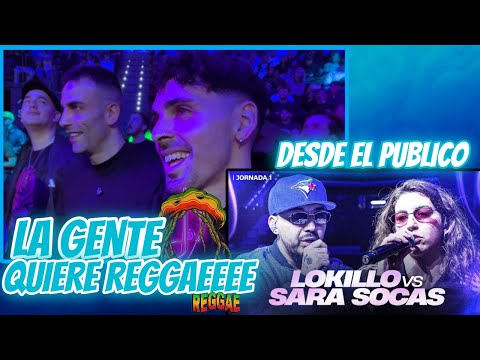 LOKILLO GETS US ALL SINGING VS SARA SOCAS! REGGAE. LIVE REACTION AND OPINIONS ON FMS WS
