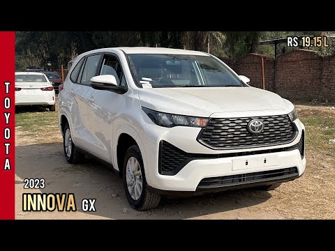 New 2023 Toyota Innova HyCross GX - Rs 19.30L | Most Detailed Walkaround Review!