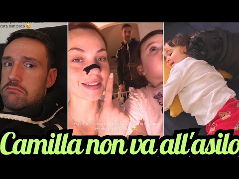 ROSALINDA CANNAVÒ: A week without nursery for Camilla...how's it going today ♥️