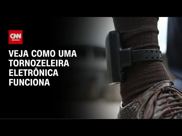 Entenda como funciona uma tornozeleira eletrônica | CNN PRIME TIME