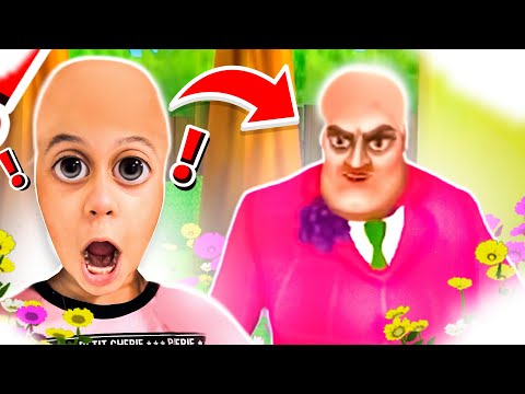 A PROFESSORA FICOU CARECA !!! - Scary Teacher
