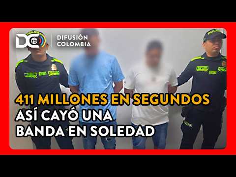 Cae banda “Los Carroñeros” tras millonario robo en Atlántico
