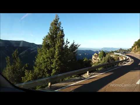 Supramonte - auf der Fahrt vom Passo Ghenna Silana