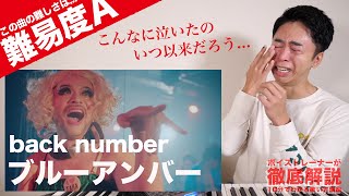 動画内で言及してますね - 【歌い方】ブルーアンバー / back number(難易度A)【歌が上手くなる歌唱分析シリーズ】