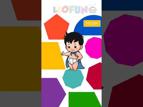 ¡Figuras Geométricas avanzado para niños! #Leofuntv