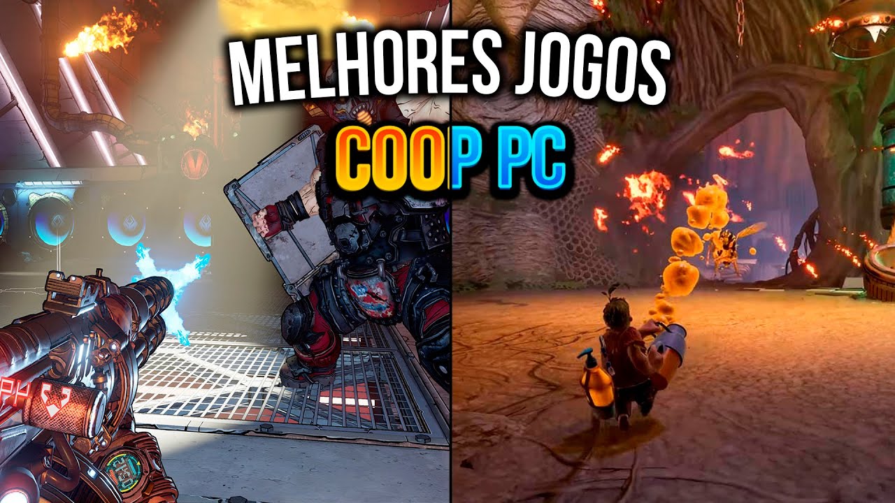 🥇OS 50 MELHORES JOGOS COOP/COOPERATIVO LOCAL PARA PC EM 2026