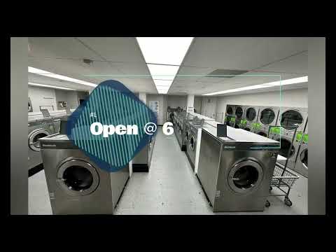 Coin and Digital Laundromat with Huebsch machines #shorts