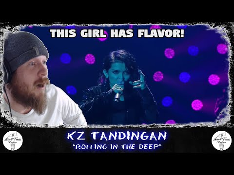 KZ Tandingan 🇵🇭 - Rolling in the Deep | RAPPER REACTION!