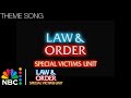 Law Order Special Victims Unit SVU Theme Song NBC