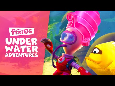 Under Water Adventures 🤿 | The Fixies | Animation for Kids