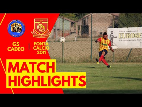 G.S. CADEO - FONTA CALCIO 2011 | QUINTA GIORNATA DI CAMPIONATO | RIMONTA DEI GIALLO-ROSSI