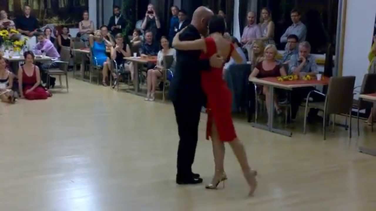 Alper Ergökmen & Selen Sürek, tango (Di Sarli) at Petäys Tango Camp 2015