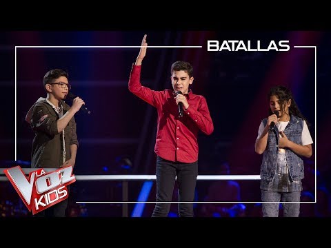 Hugo, Juan Miguel and Salva - Amiga mía | Battles | The Voice Kids Antena 3 2019