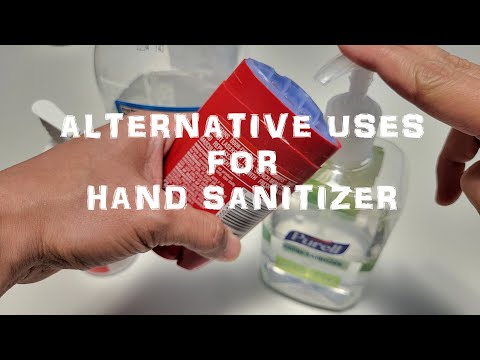 6 Alternative Uses For Hand Sanitizer You Need To Know Now | Hand Sanitizer Tips Hacks And Tricks
