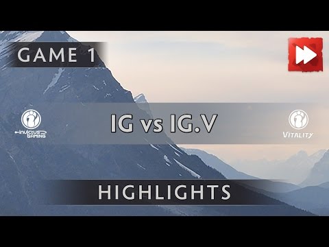 Invictus Gaming vs iG.Vitality [Game 1] The Summit 6 Qualifiers - Dota Highlights