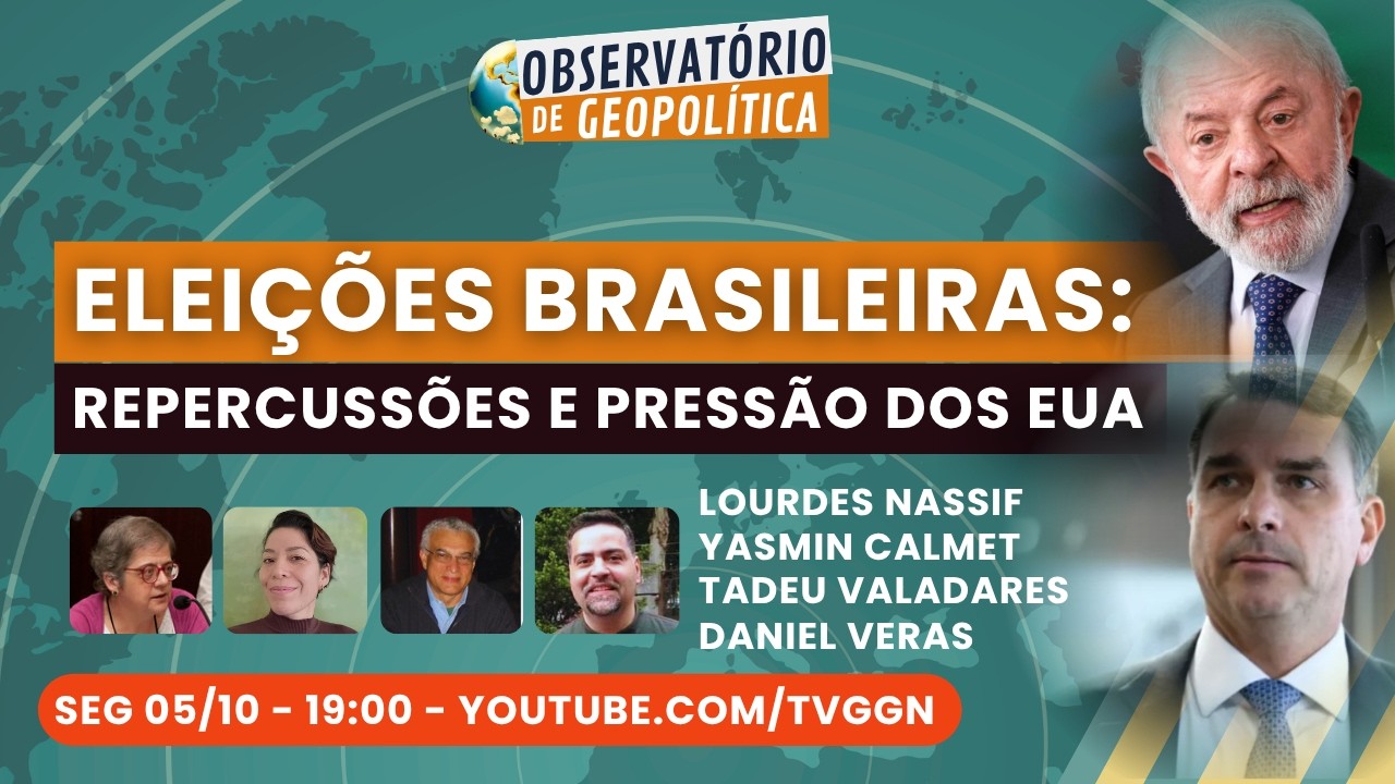 Eleições brasileiras: repercussões e pressão dos EUA | Observatório de Geopolítica - 05/10/26