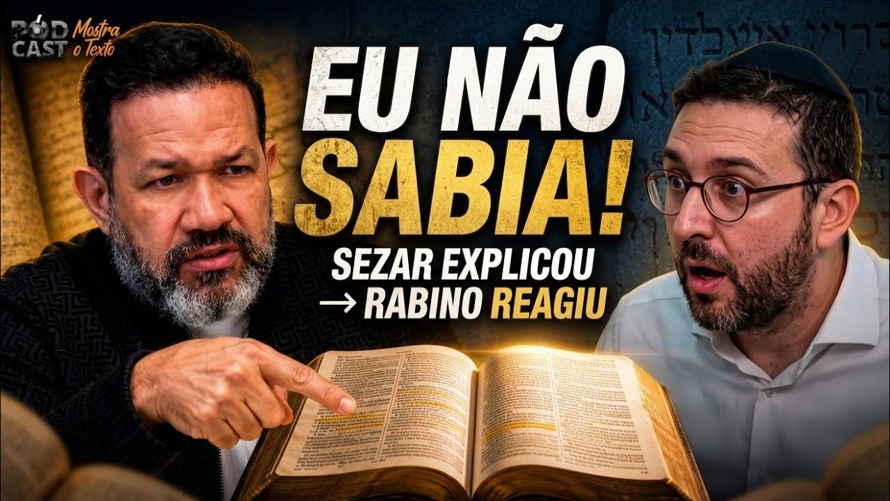 “Eu não sabia disso” — a surpreendente admissão do Rabino