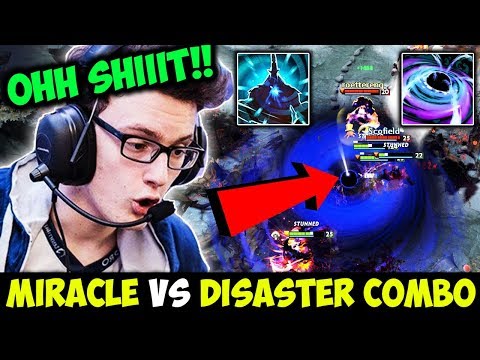 MIRACLE - Shadow Fiend Vs Most Disaster Wombo Combo Of Dota 2 [RIP MIRACLE]