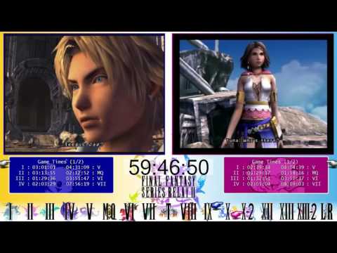 Final Fantasy Series Relay Race II - Final Fantasy X-2 (PS2)