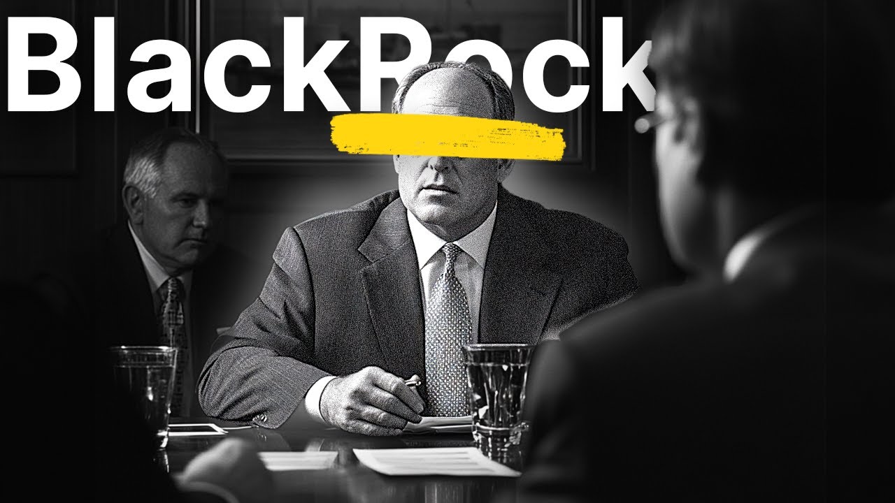 L'entreprise qui contrôle le monde dans l'ombre : BlackRock.