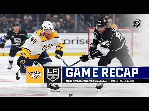 Predators @ Kings 2/22 | NHL Highlights 2024
