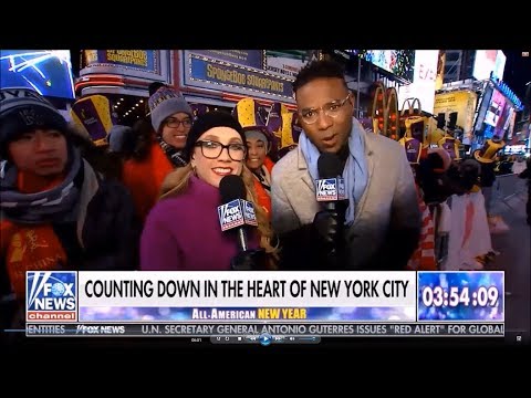 12-31-17 Kat Timpf on Fox News - New Year’s Eve 2018