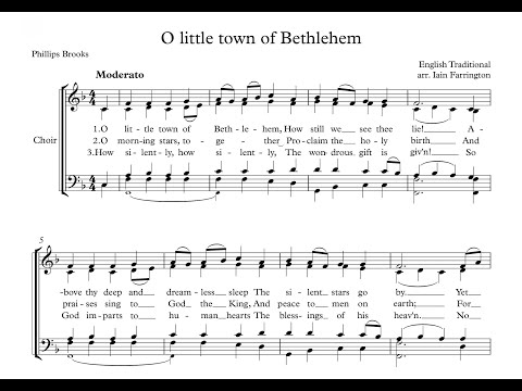 O little town of Bethlehem (arr. Farrington)