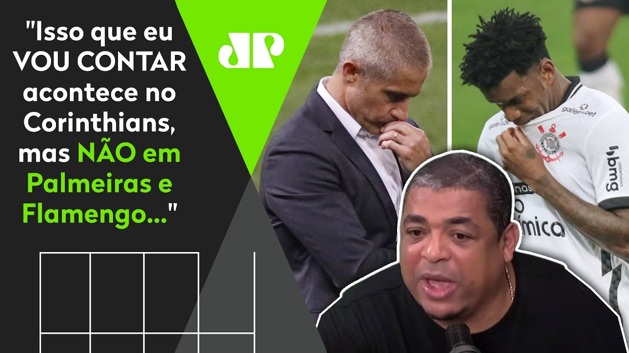 QUE FO**! Vampeta ABRE O JOGO revela BASTIDOR que RESUME a CRISE do Corinthians!