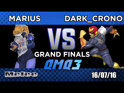 QMQ3 - Singles - Grand Finals - Marius (Sheik) VS Dark_Crono (C.Falcon)