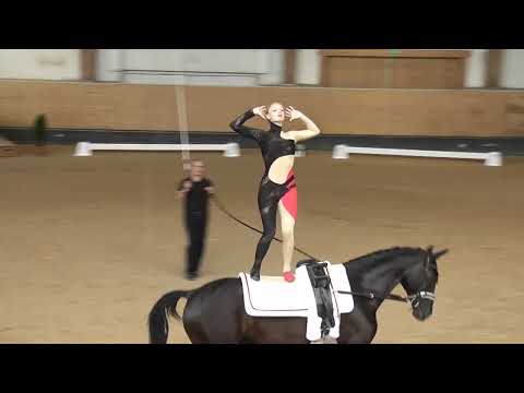 Bayerische Meisterschaft 2024 - Einzelvoltigieren - Sarah Liersch